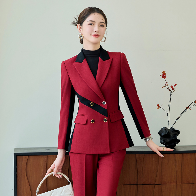 Red Blazer for Women2025New Sp - High End Women'S Formal Wear review and price