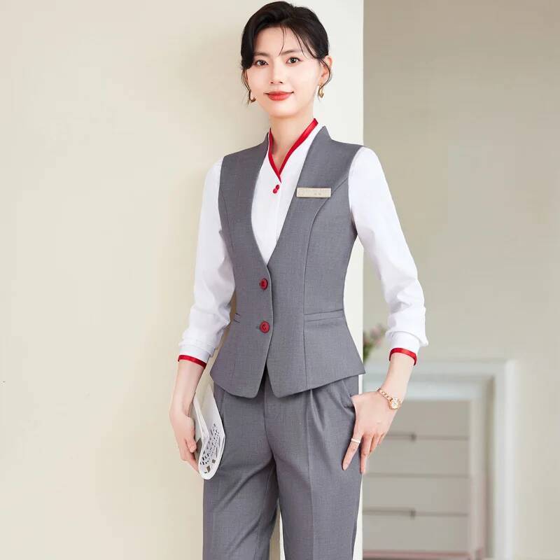 Plus Size 5XL Formal Pantsuits - Women Formal Wear For Interview review and price