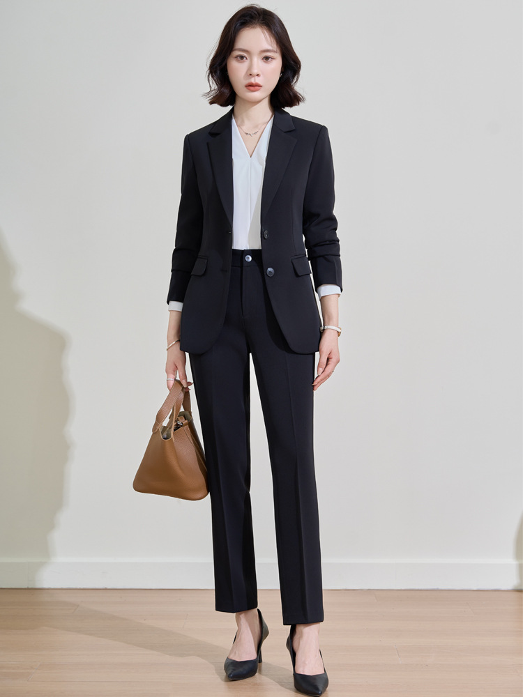 Navy blue professional suit fo - Women Formal Wear For Interview review and price