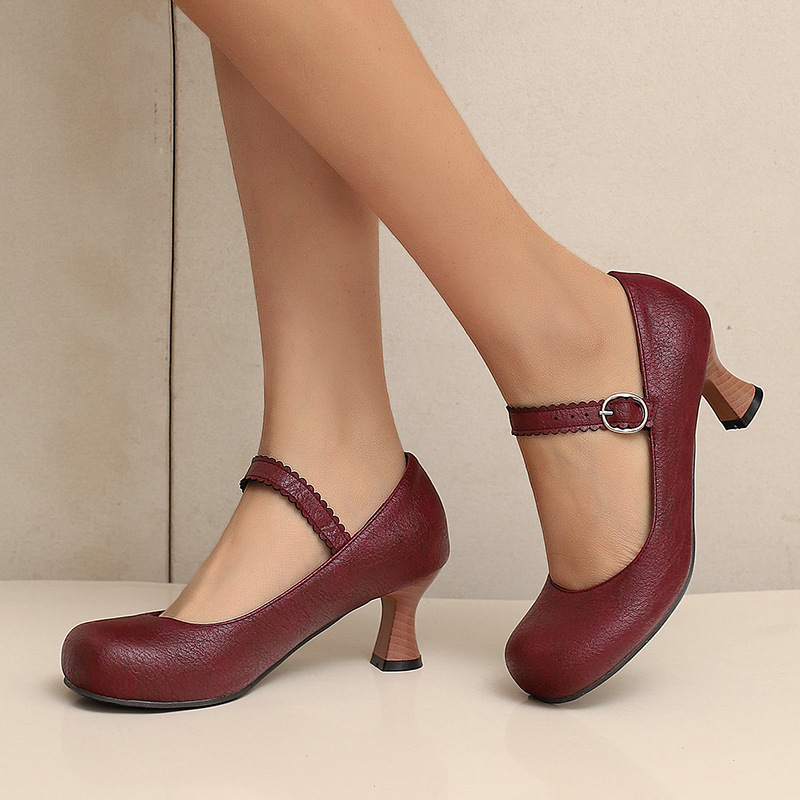 Women Retro Mary Jane Pumps Ro - Women Formal Wear With Shoes review and price