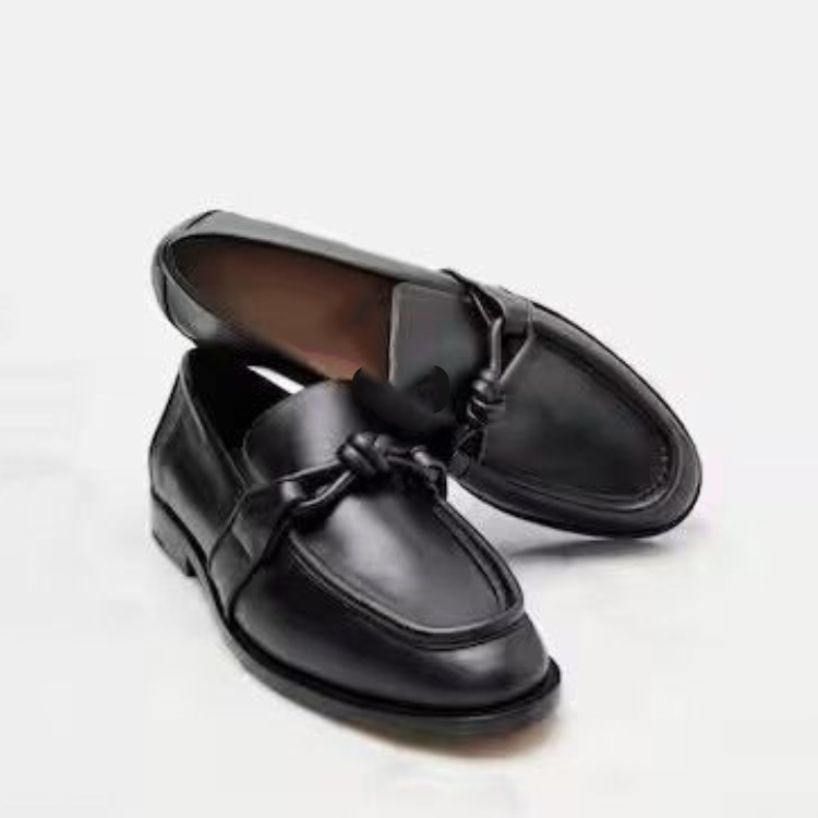 Women's Leather Knot Detail Lo - Women Formal Wear With Shoes review and price