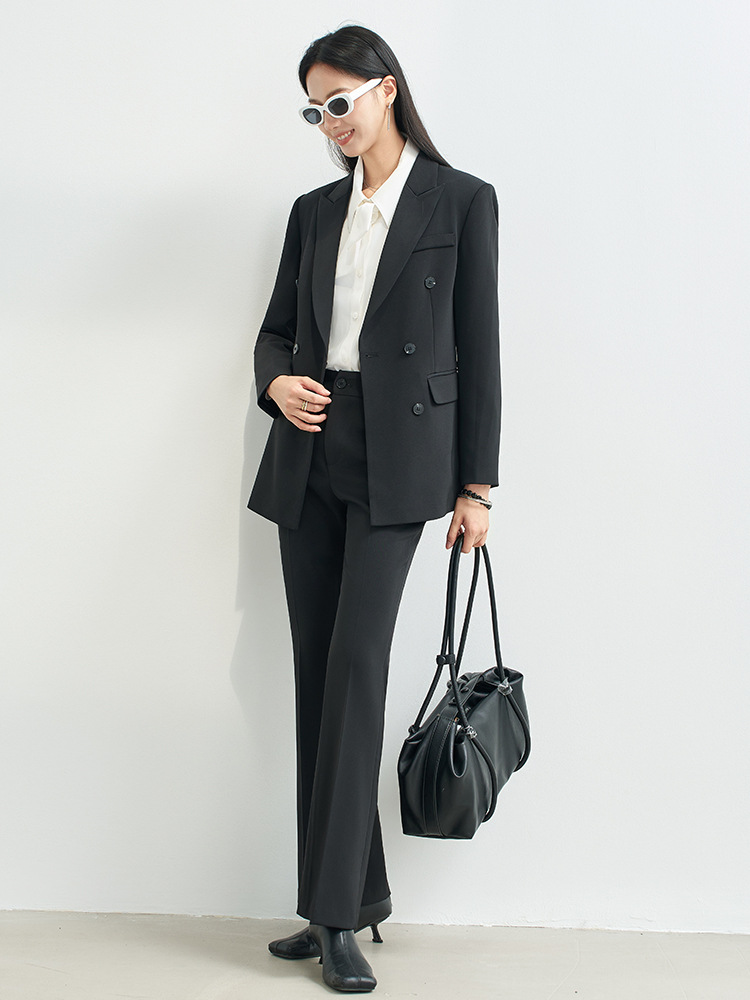 Navy Blue Professional Skirt S - Women Formal Wear For Interview review and price